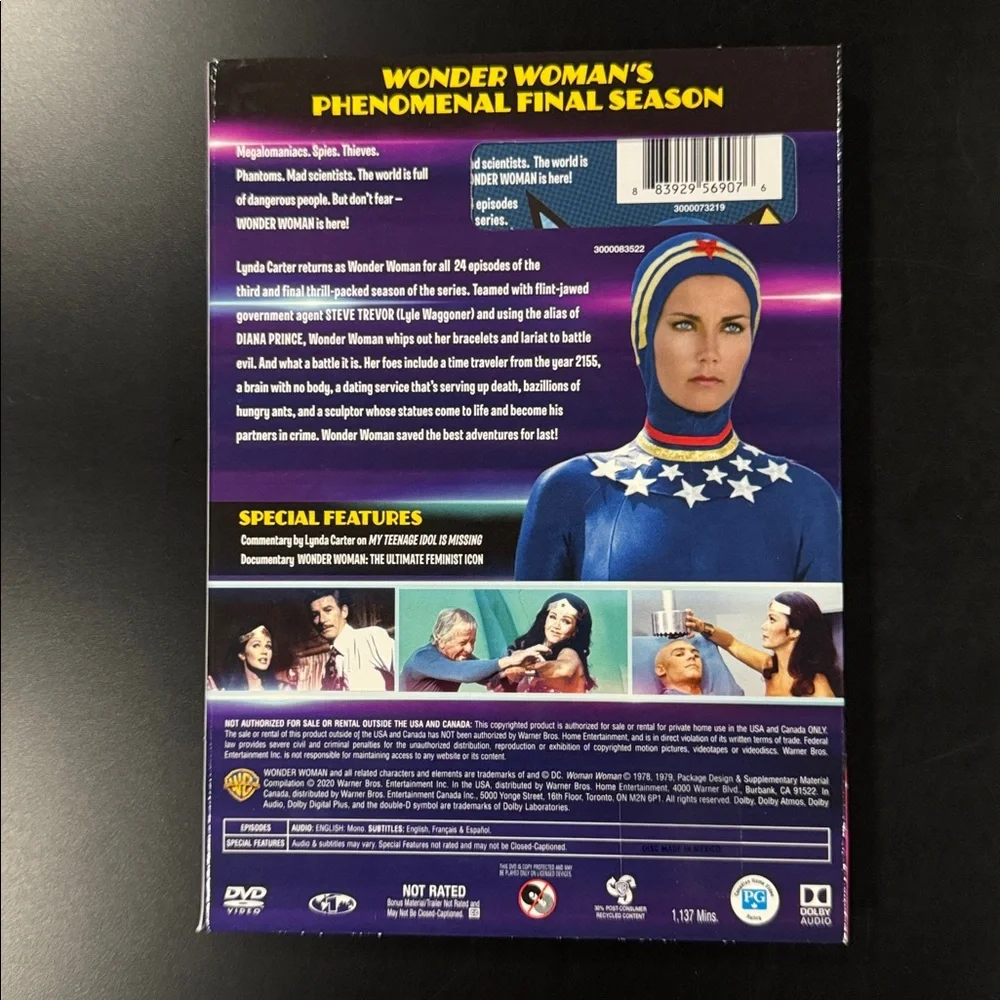 Wonder Woman: The Complete Third Season - DVD Set - Picture 2 of 11